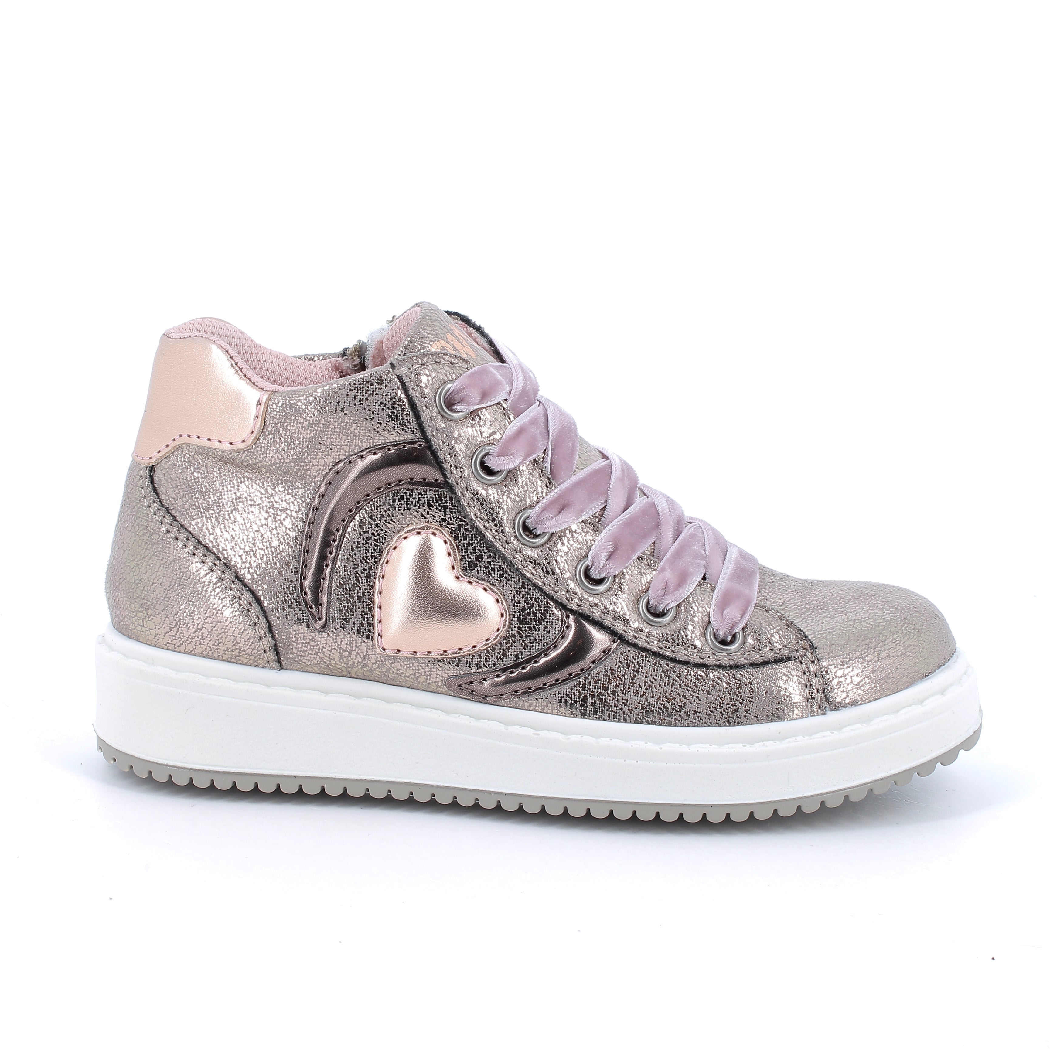 Primigi 4870611 Colin Girls Casual Shoe Metallic Taupe Pitter Patter Kids