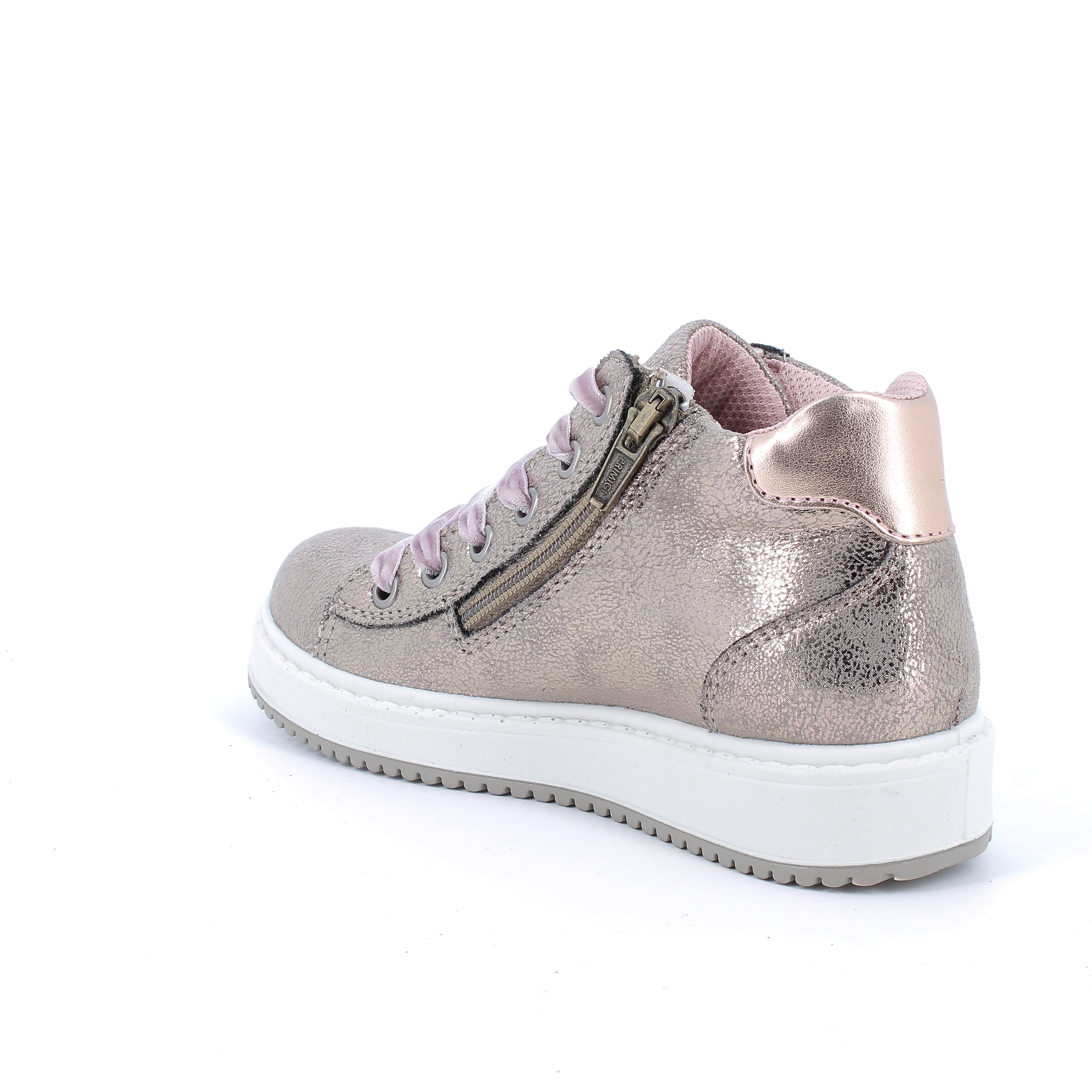 Primigi 4870611 Colin Girls Casual Shoe Metallic Taupe Pitter Patter Kids
