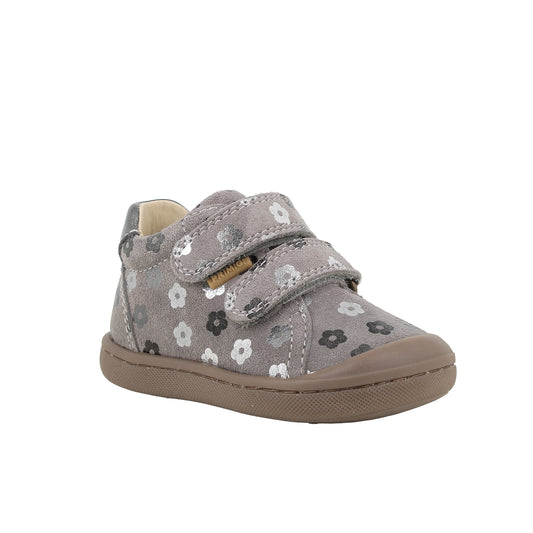 Primigi | 2400077 | Baby Snail | Girls Velcro Ankle Boot | Grey/Silver