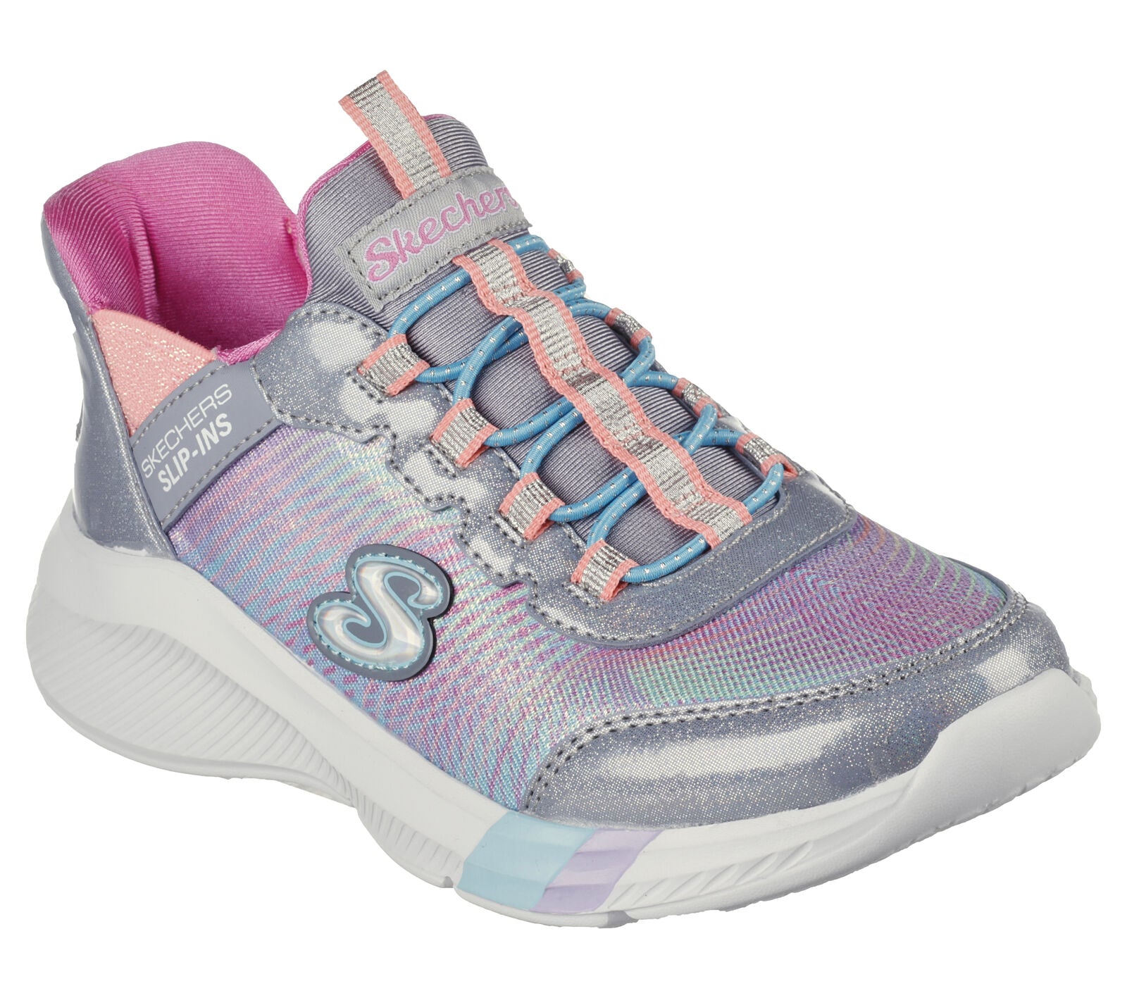 Sketchers girls slip on on sale