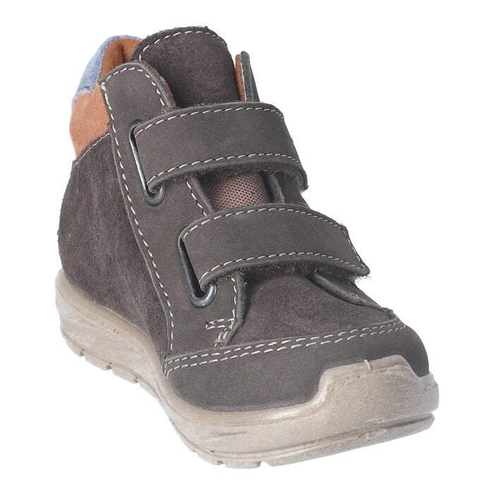 Ricosta | Kimi | Boys Velcro Ankle Boot | Cafe Suede / Nubuck