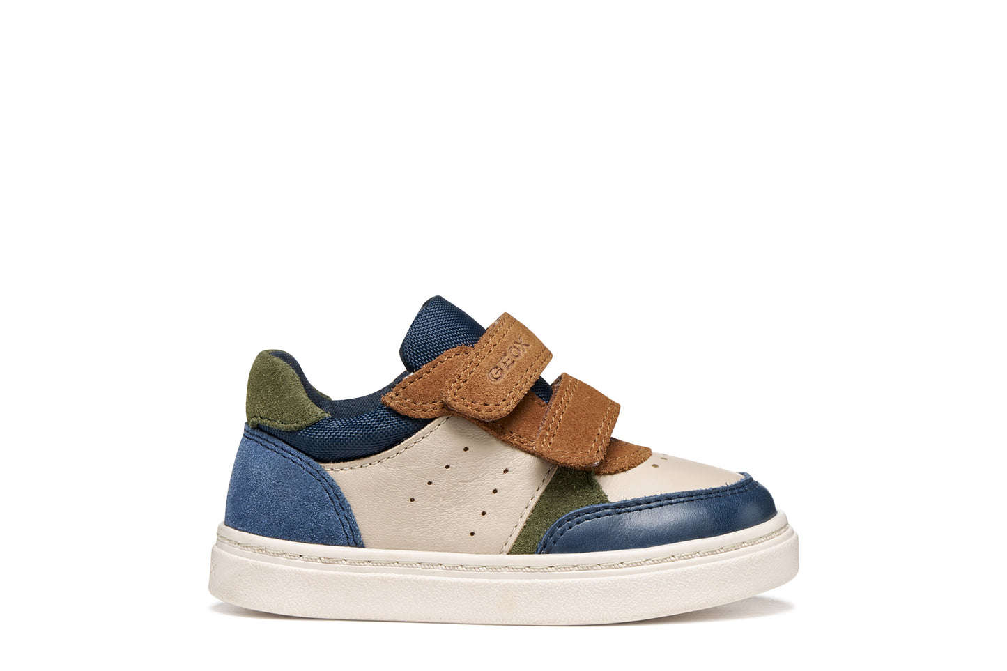 Geox | B465NC | B Nashik Boy | Boys Casual Shoe | Beige/Navy