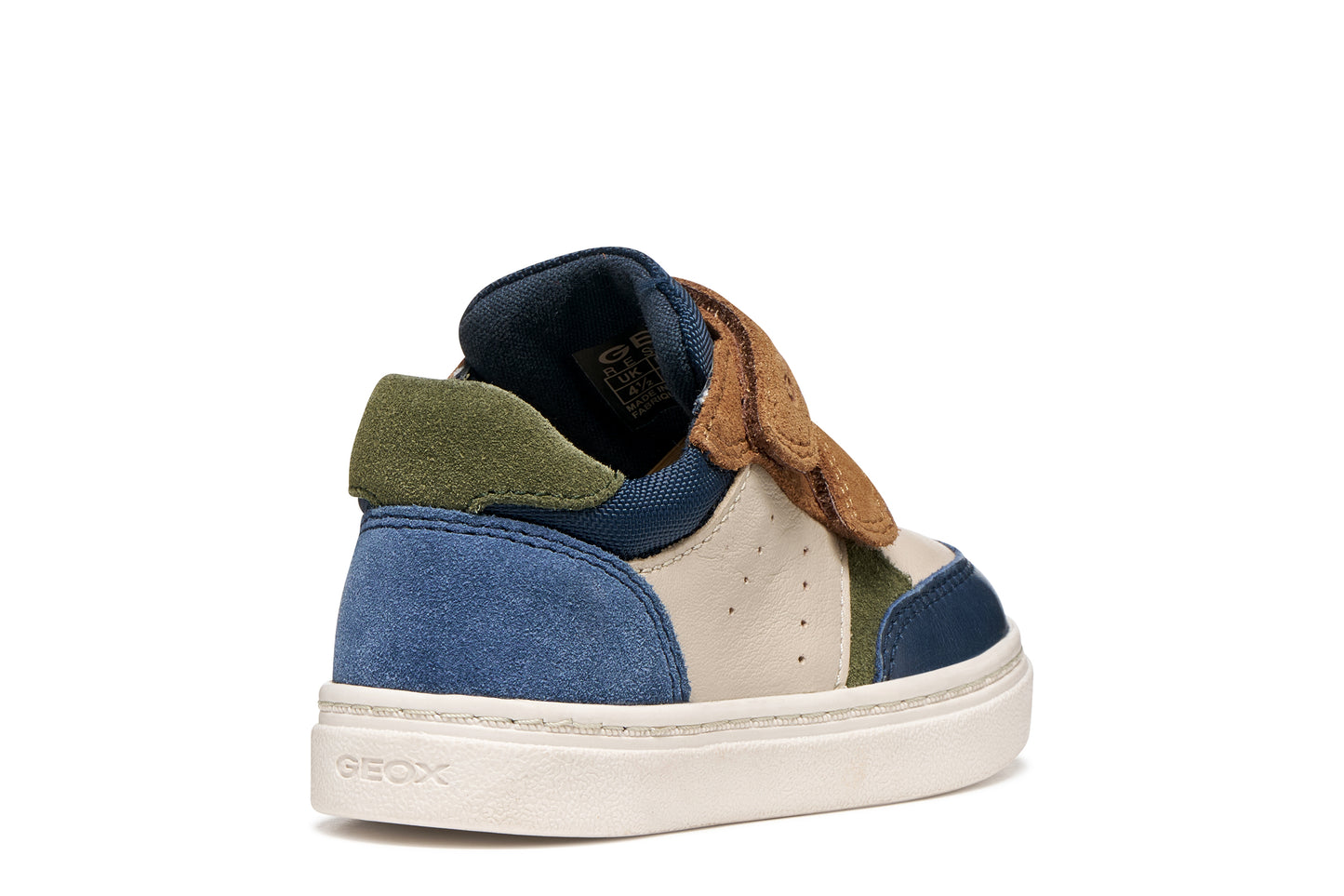 Geox | B465NC | B Nashik Boy | Boys Casual Shoe | Beige/Navy