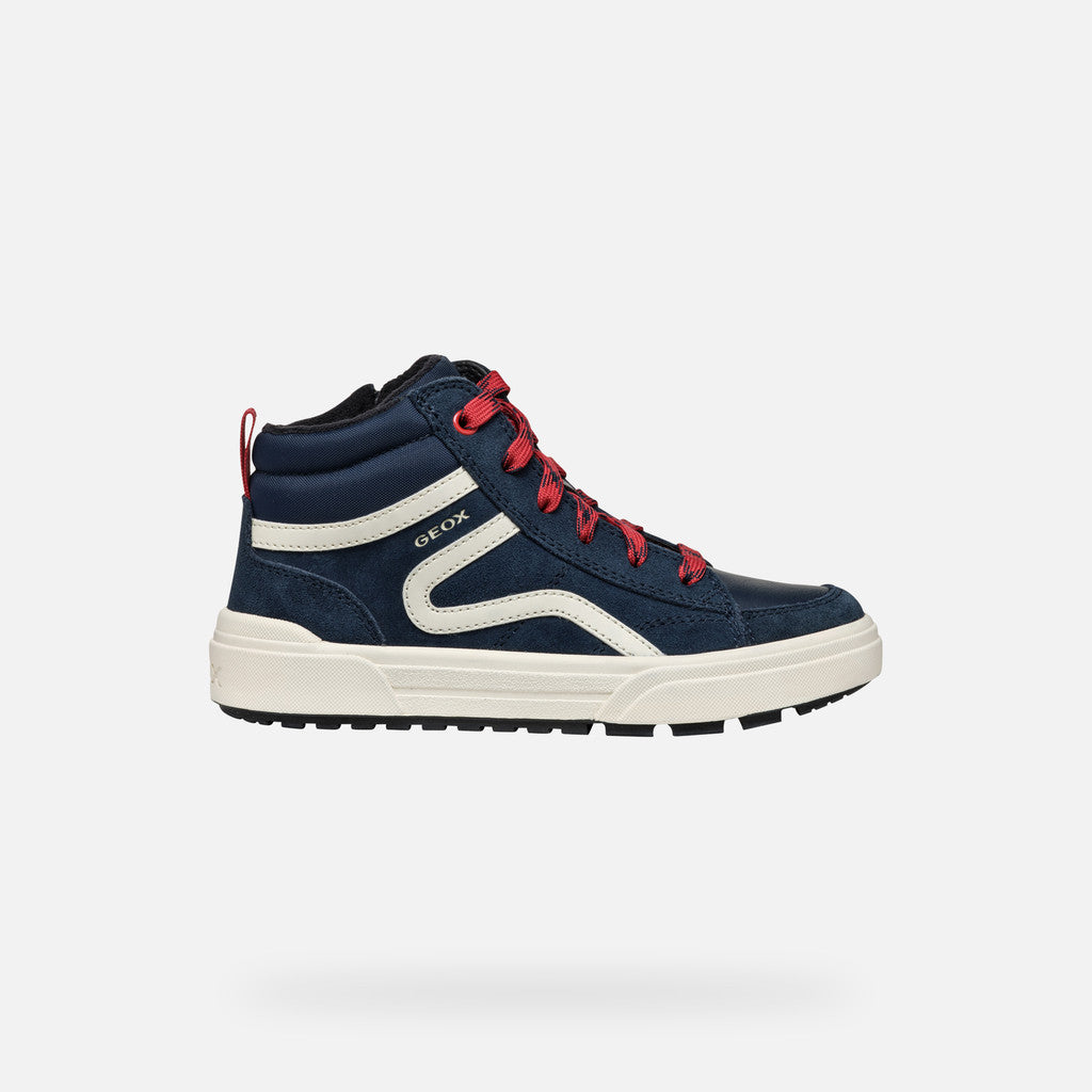 Geox | J36HAA | J Weemble Boy | Casual Sports Trainer | Navy / Multi