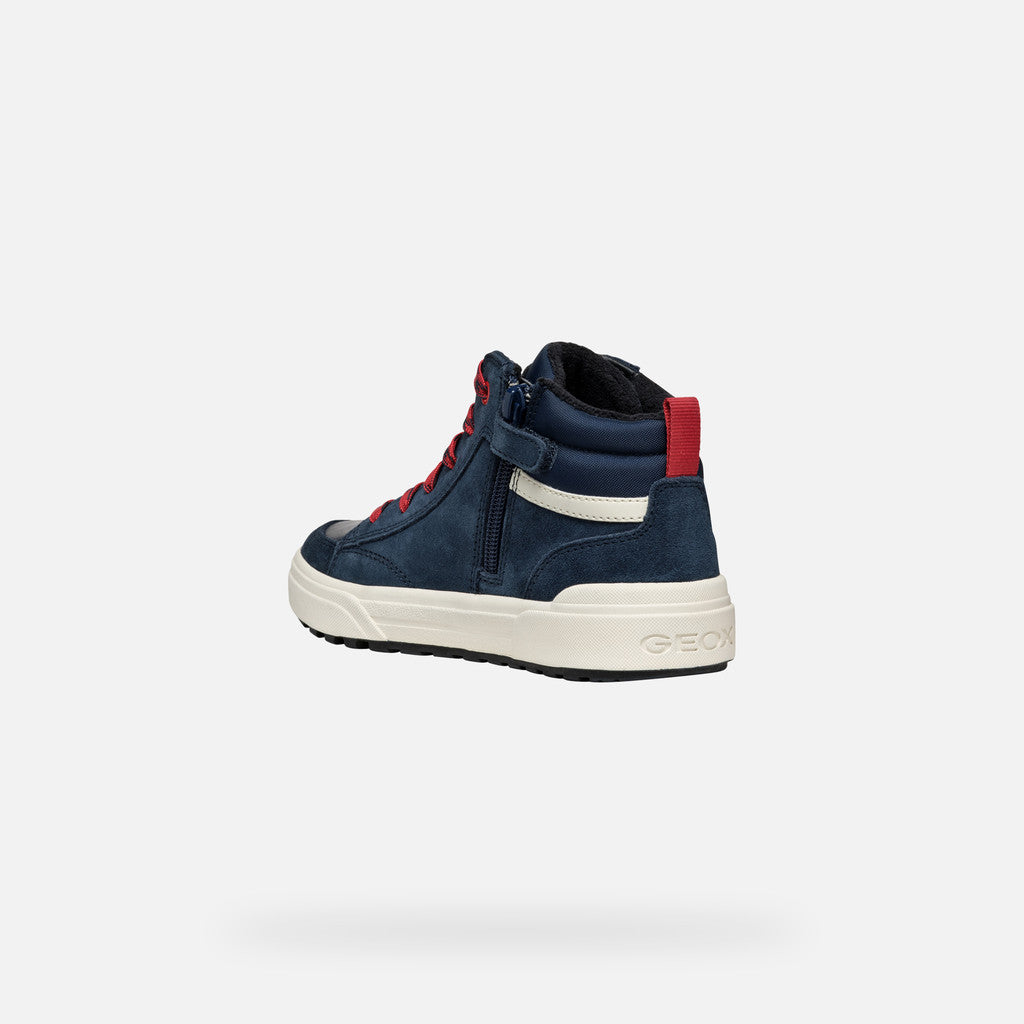 Geox | J36HAA | J Weemble Boy | Casual Sports Trainer | Navy / Multi