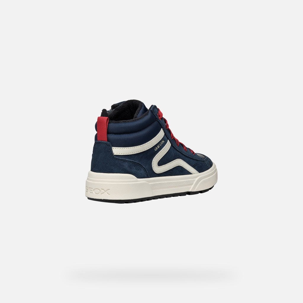Geox | J36HAA | J Weemble Boy | Casual Sports Trainer | Navy / Multi
