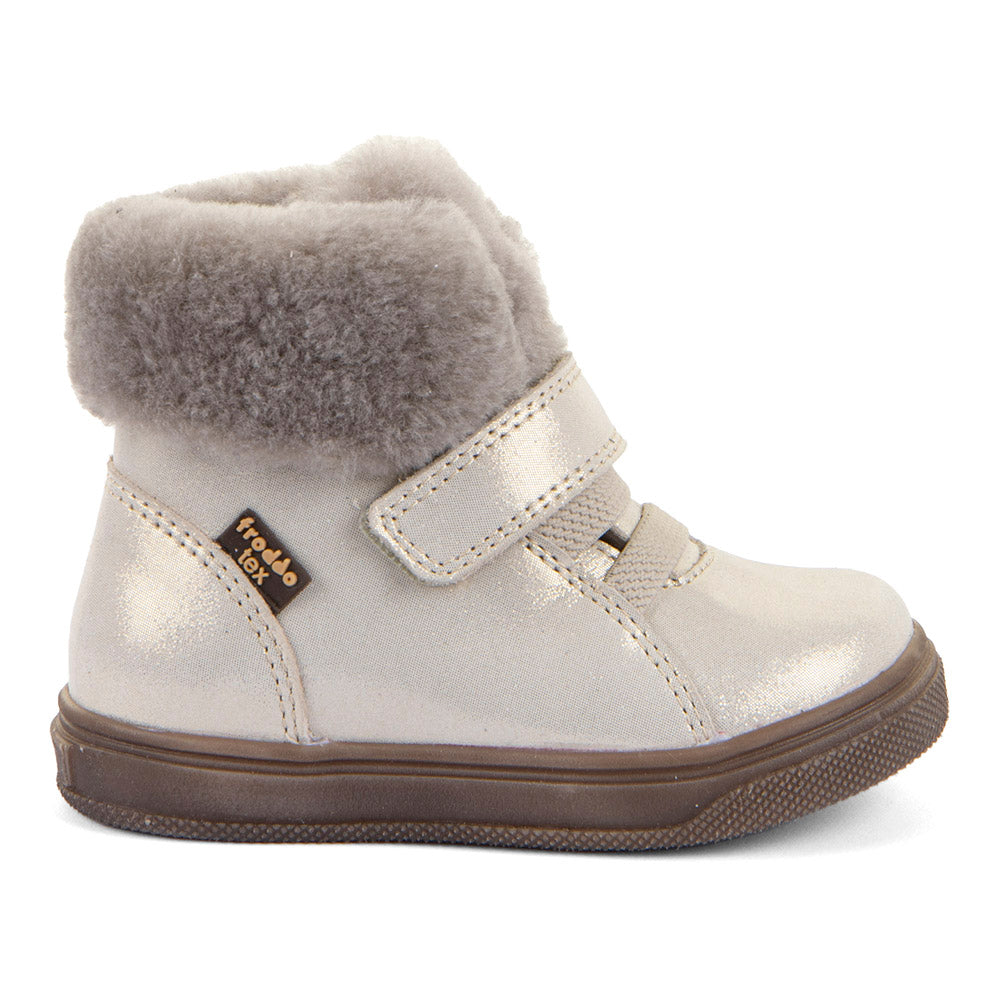 Froddo | Basco Tex | G2110144-14 | Girls Waterproof Boot | Gold Shine