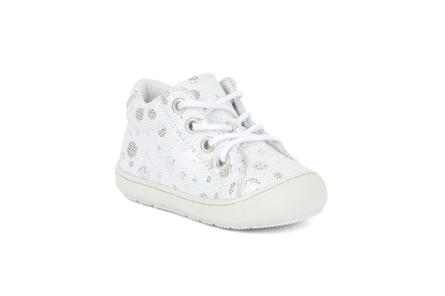 Froddo | Ollie Laces | G2130307-5 | Girls Lace Ankle Boot | White Shine