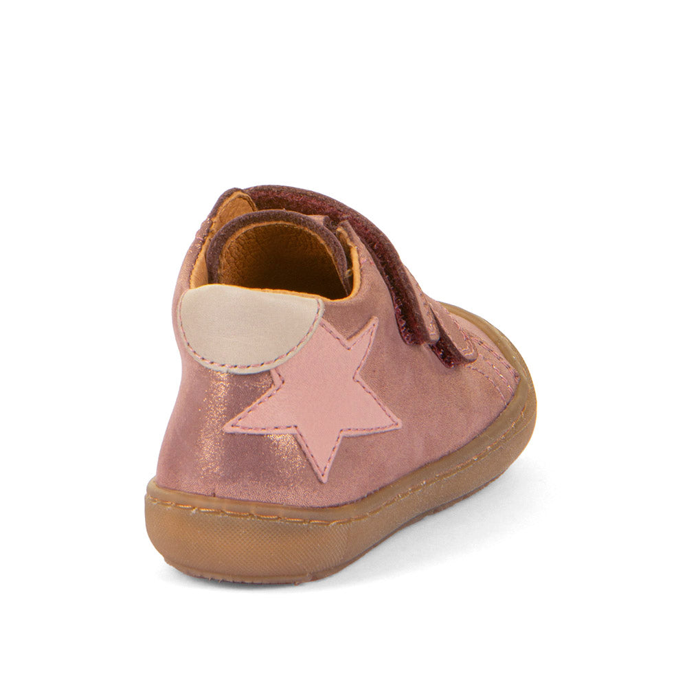 Froddo | Ollie S Star | G2130371-8 | Girls Velcro Boot | Pink/Gold
