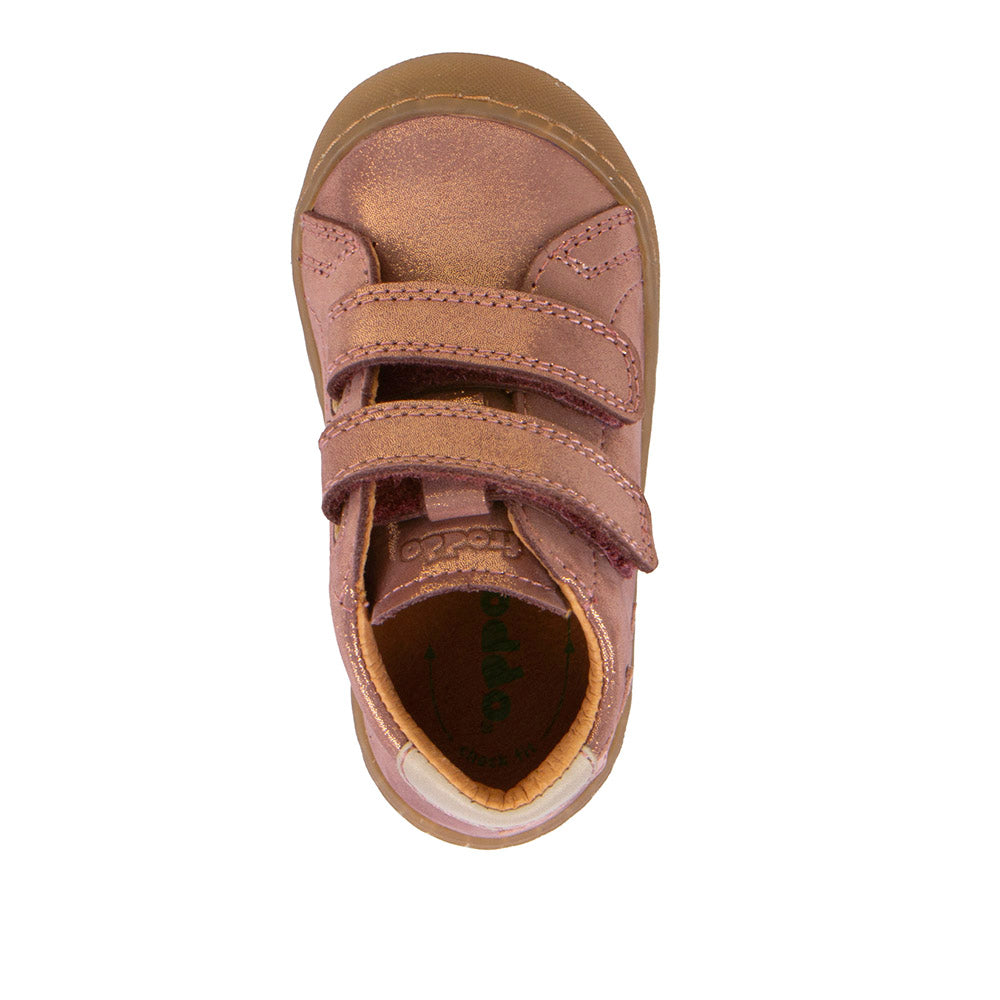 Froddo | Ollie S Star | G2130371-8 | Girls Velcro Boot | Pink/Gold
