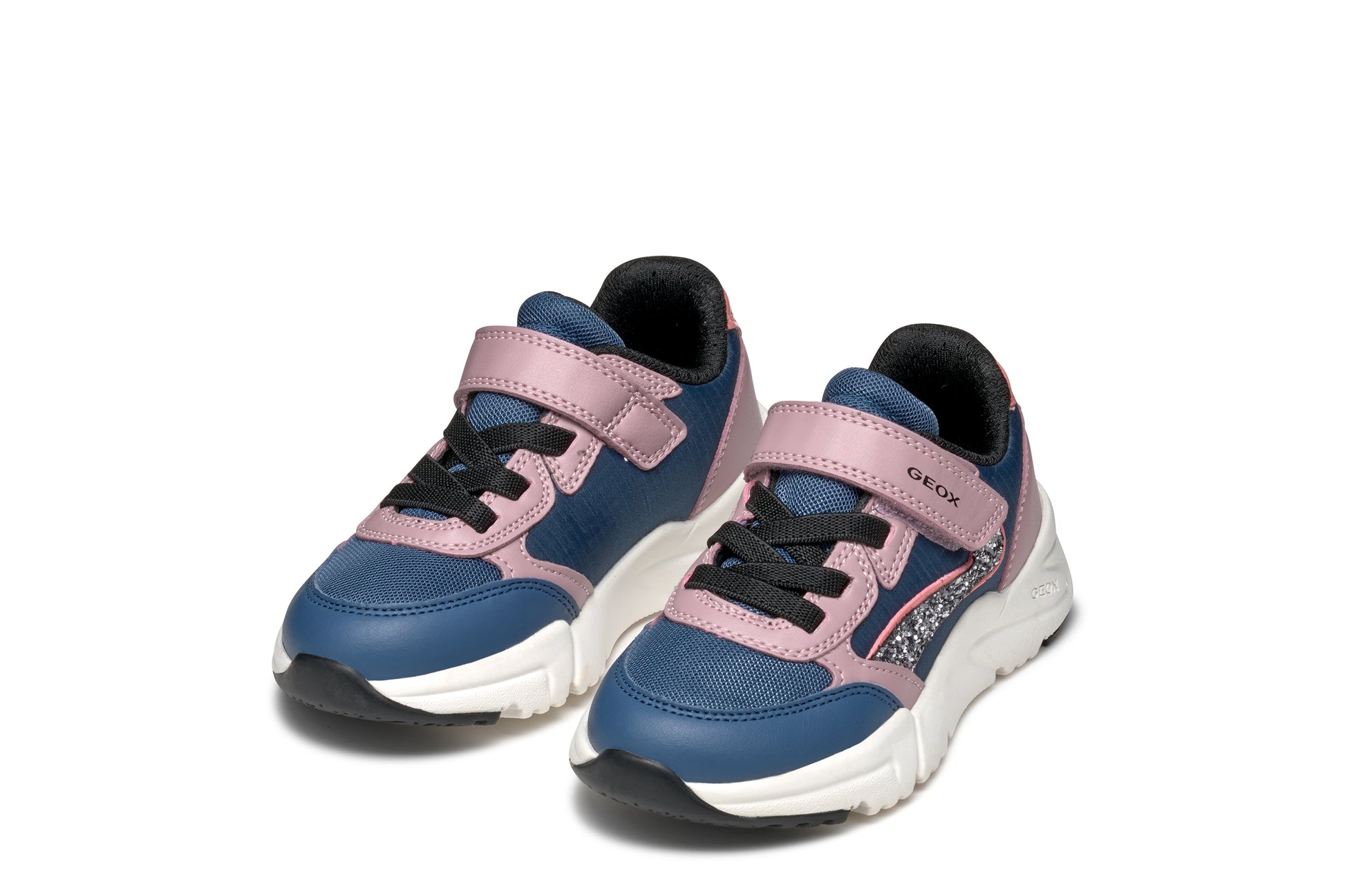 Geox J Loftus Girl B Sneakers voor meisjes, Aqua White, 26 EU Geox J Loftus Girl B Sneakers voor meisjes, Aqua White, 26 EU