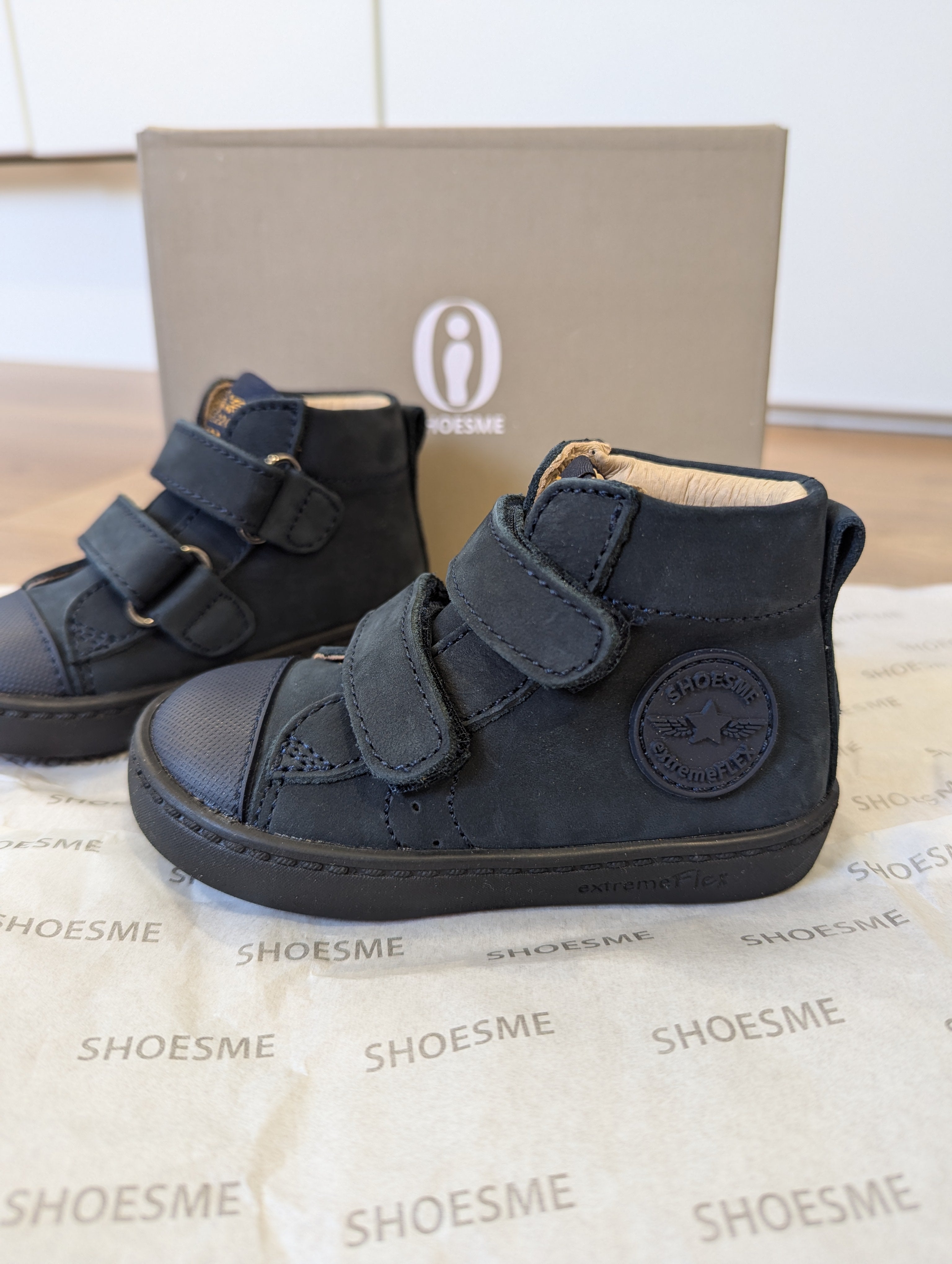 Shoesme FL23W003 B Extreme Flex Unisex Mid Top Dark Blue