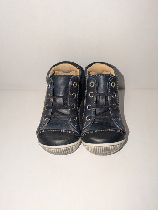 GBB | Noe | Boys Lace-Up Boot |Navy Blue | Size EU19 / UK3