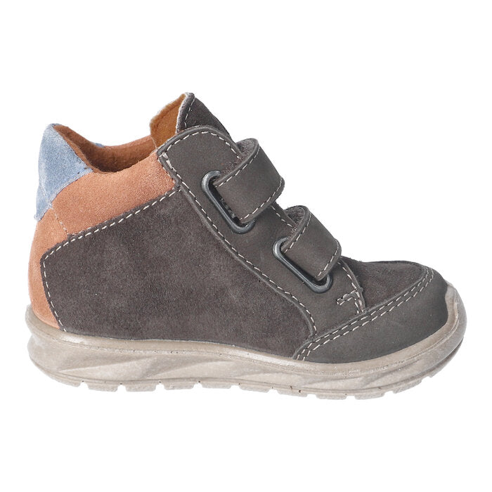Ricosta | Kimi | Boys Velcro Ankle Boot | Cafe Suede / Nubuck