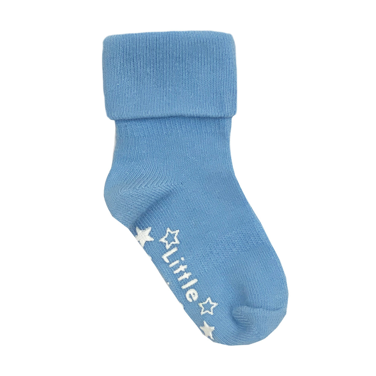 The Little Sock Company | Baby and Toddler Socks | Non-Slip Stay-On | Ocean Blue