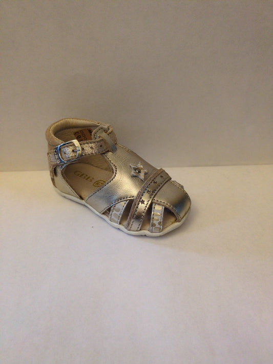 GBB | Girls Closed Toe Sandals | Gold | EU20 / UK4