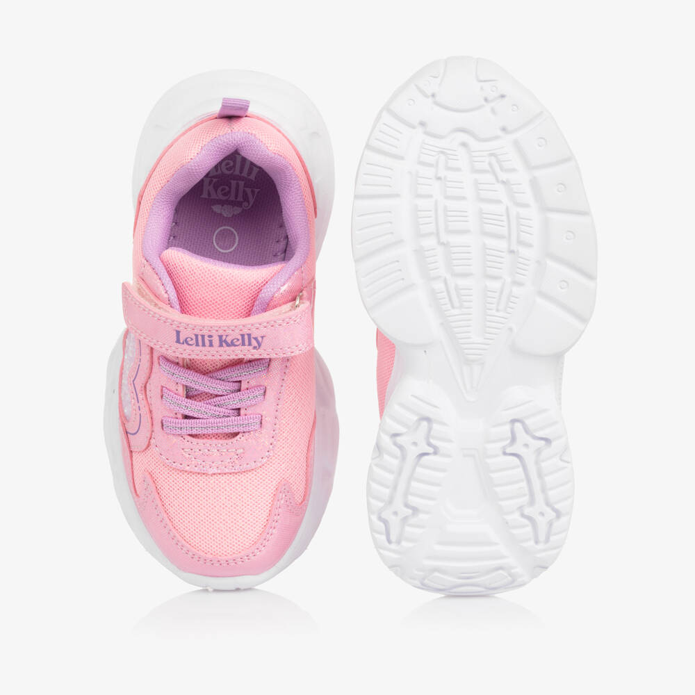 Lelli Kelly | LKAL5261 | Sabina | Girls Light-Up Trainers | Pink