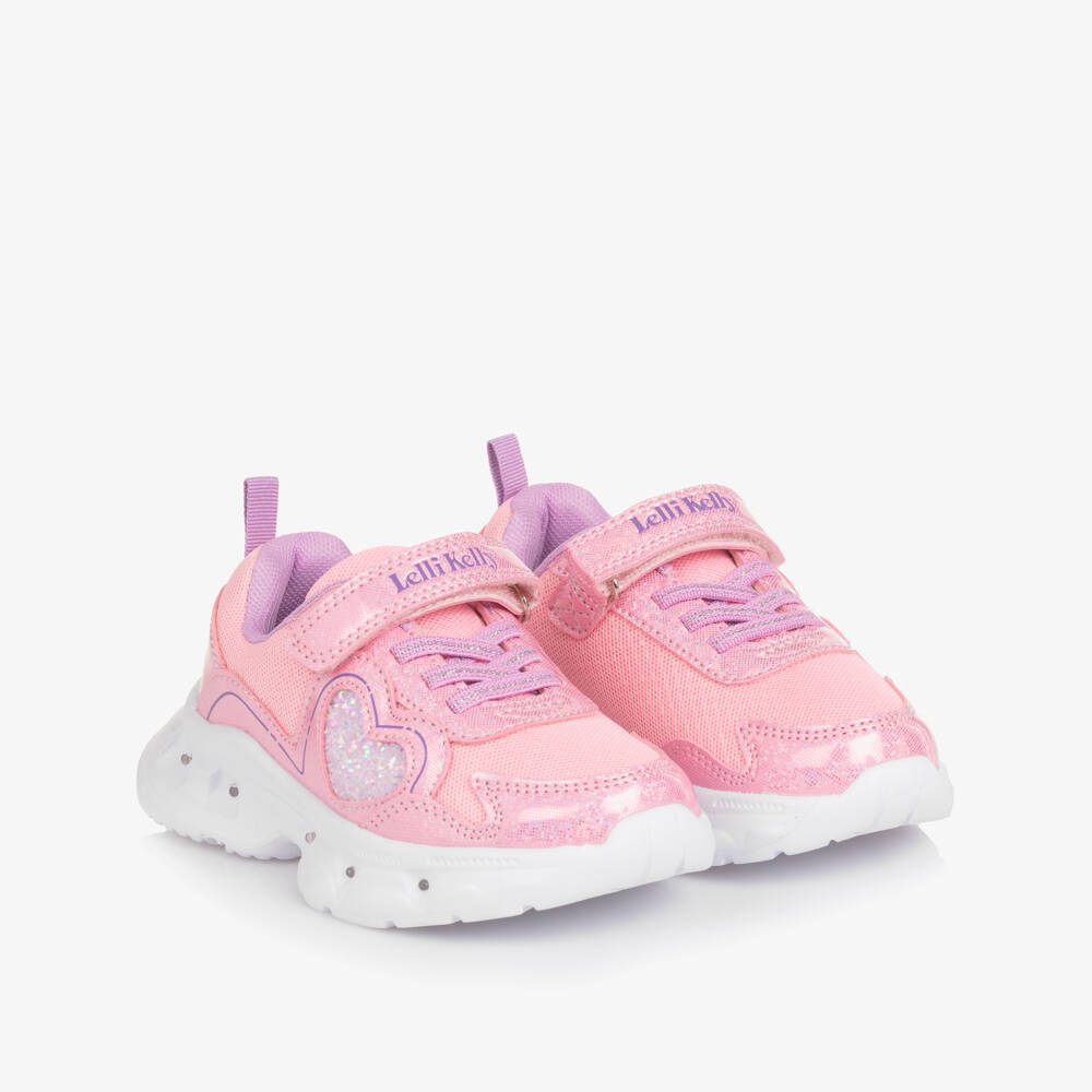 Lelli Kelly | LKAL5261 | Sabina | Girls Light-Up Trainers | Pink