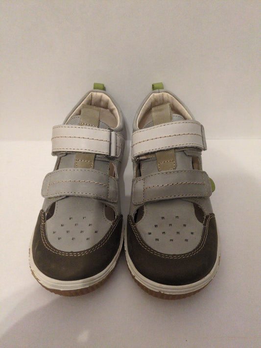 Noel | Zeste | Boys Shoe | Grey/Brown | Size EU32