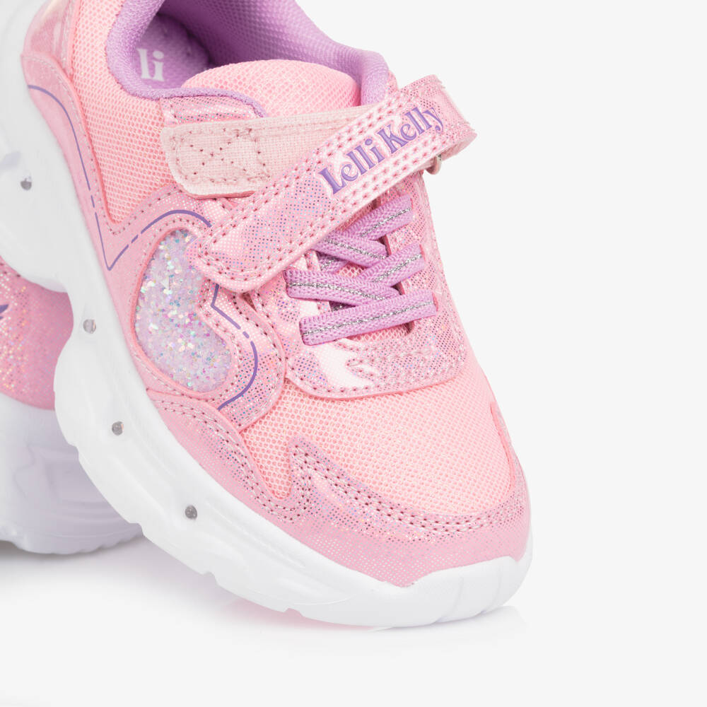 Lelli Kelly | LKAL5261 | Sabina | Girls Light-Up Trainers | Pink