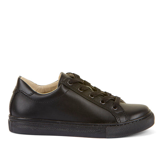 Froddo | Morgan L | G4130081 | Boys Lace-Up School Shoe | Black Leather
