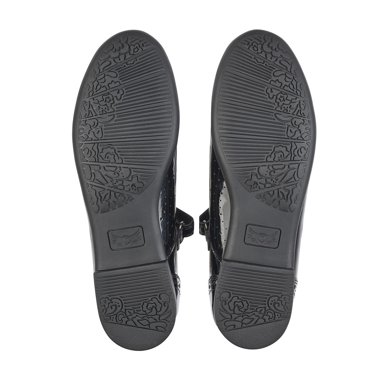 Start-Rite | Impress | Girls Velcro School Shoe | Black Patent