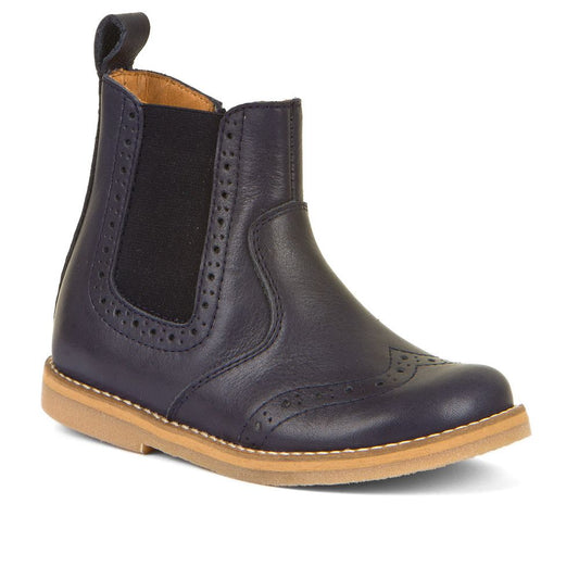 Froddo | G3160142 | Chelys Brogue | Unisex Chelsea Boot | Blue