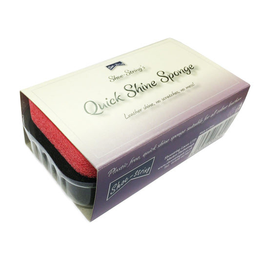 Clear Shoe shine sponge by Shoes String