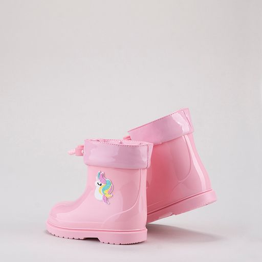 Igor | Bimbi Unicornio | Girls Ankle Wellies | Pink