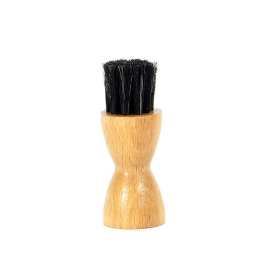 A image of a Mini Dauber polish application brush by ShoeString.