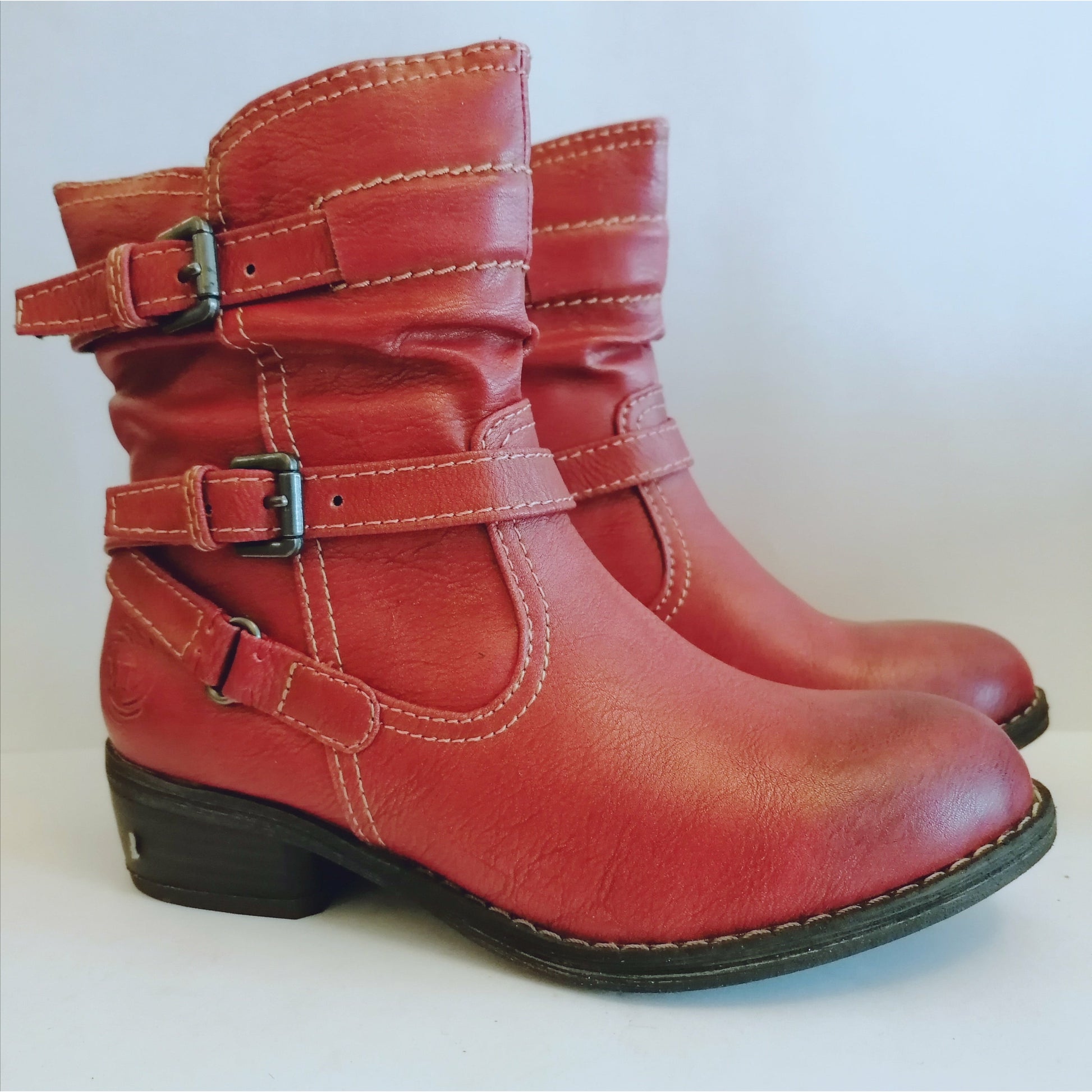 Marco Tozzi | Outlet/Sale | Boot | Red – Pitter Patter Kids