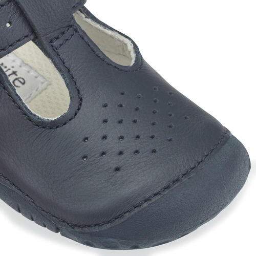 start-rite-shoes-baby-jack-navy-leather-boys-t-bar-buckle-pre-walkers-toe view